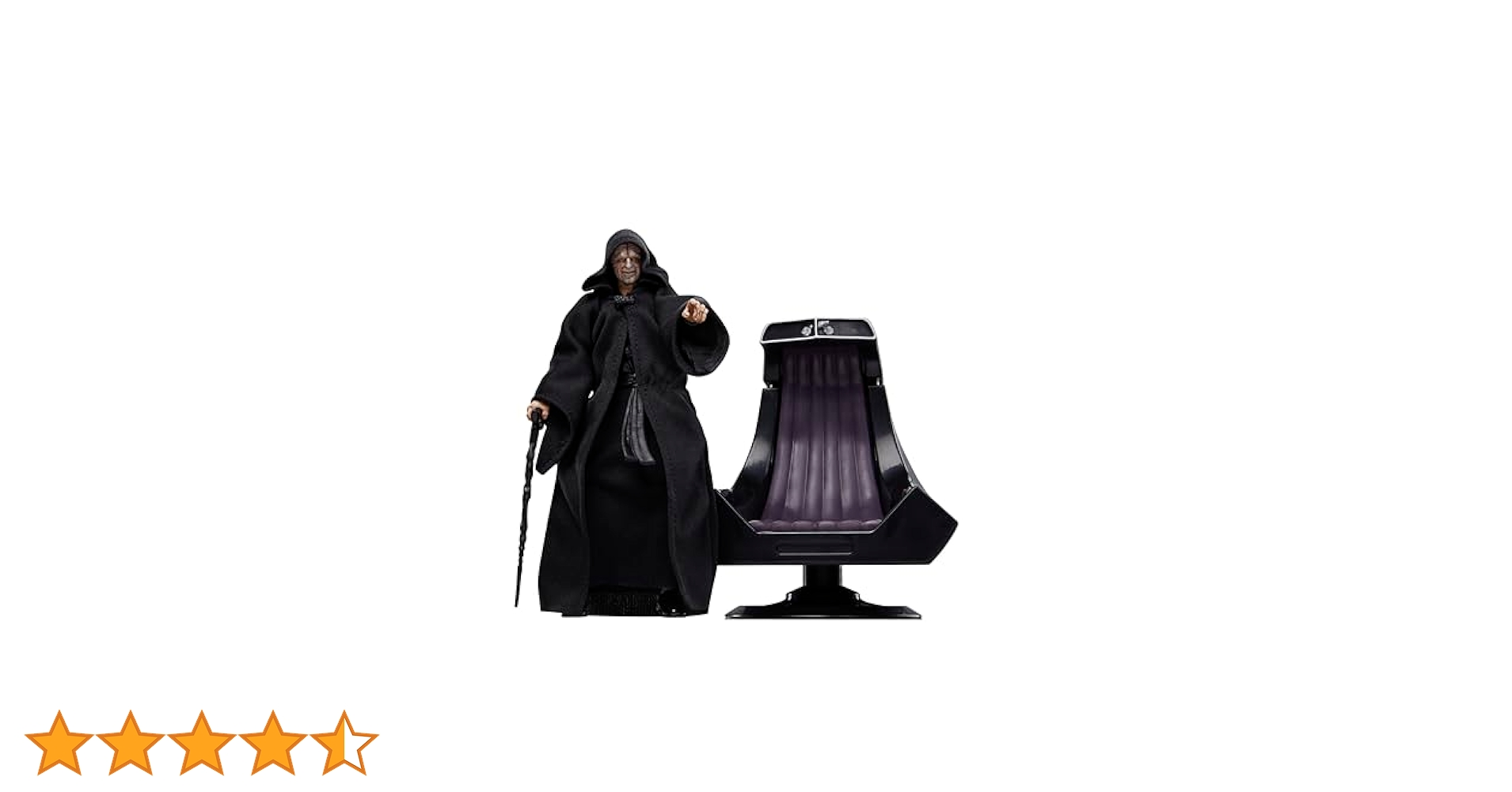 ハズブロ スターウォーズ ブラックシリーズ パルパティーン皇帝＆玉座 Amazon.co.jp: スターウォーズ ブラックシリーズ 皇帝